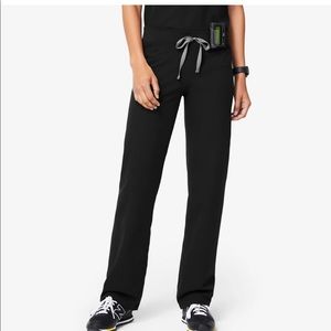 Figs Livingston TALL Black Scrubs
